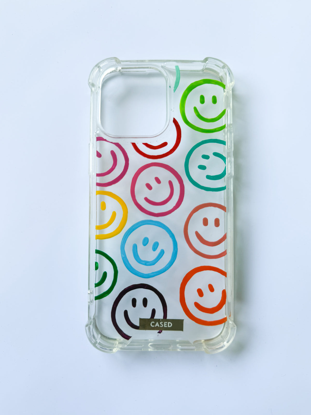 Rainbow happy face